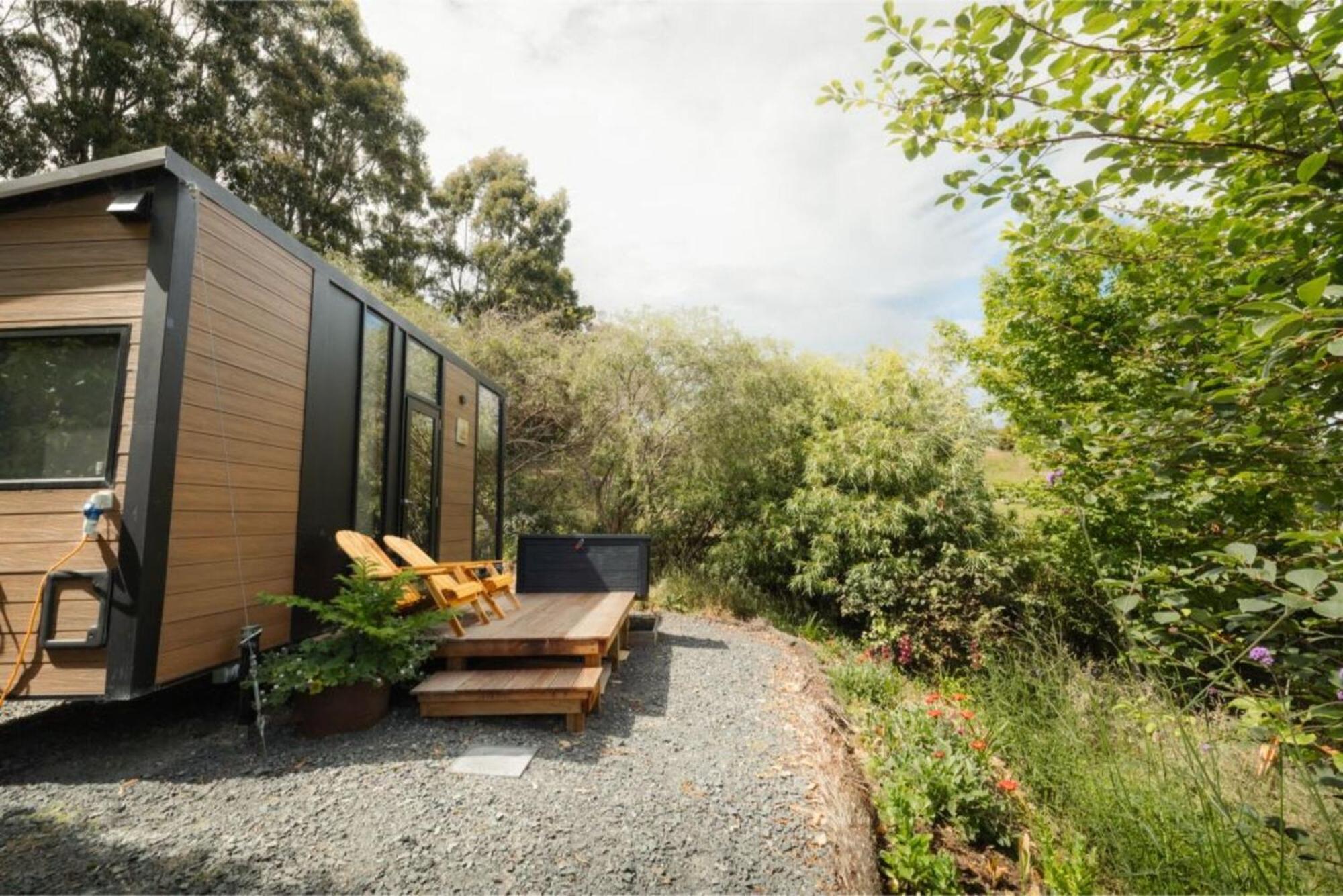 Tranquility Tiny House By Tiny Away Villa Owaka Exterior photo